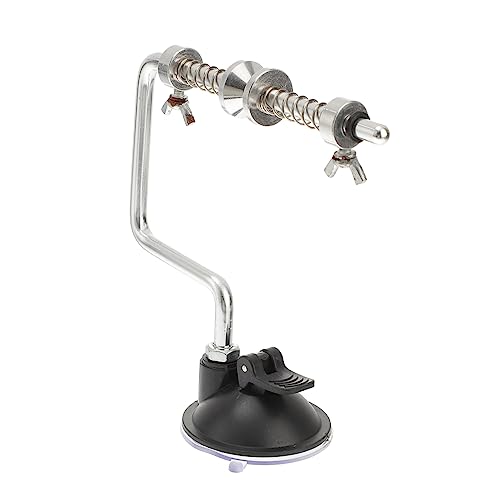 Yardwe Fishing Line Winder with Suction Cup Compact and Lightweight Spooling Tool for Management Prevents Twist for Sea and Carp Fishing Random Color