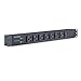 CyberPower PDU30BT8F8R Basic PDU, 100 – 125V/30A (Derated to 24A), 16 Outlets, 12 Foot Power Cord, 1U Rackmount