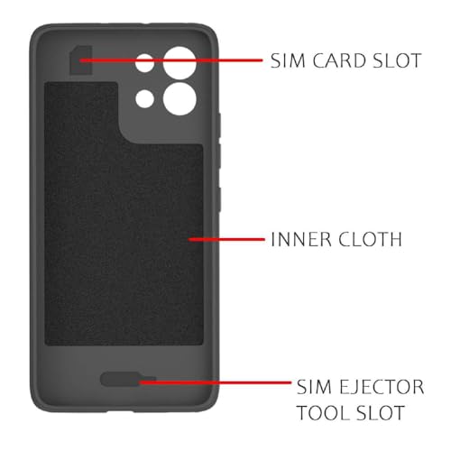Image of Shockproof Case for Oppo K13 5G | Full Camera Protection | TPU Flexible Back Cover for Oppo K13 5G (Graphite Grey)