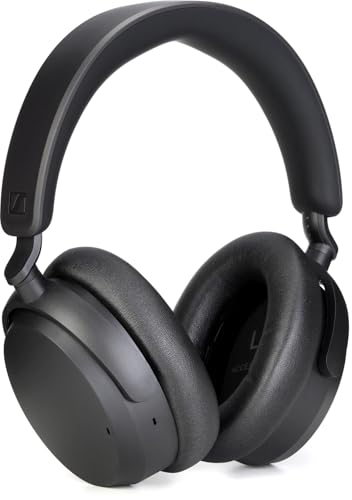 Image of Sennheiser ACCENTUM Wireless Bluetooth Headphones Noise Cancelling - Up to 50HR Playtime, Hybrid Noise Cancelling (ANC), All-Day Comfort, Bluetooth Over Ear Headphones for School, Traveling, Black