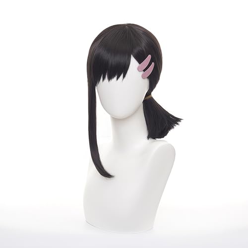 Image of Black Cosplay Wig for Cosplay Events