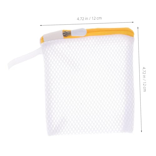Bolsa de lavado de lavadora plegable y resistente con malla protectora 8