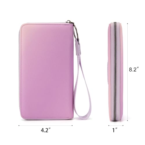 Image of Wrangler Wallet Women RFID Blocking, Gradient Wristlet Wallet for Daily Use