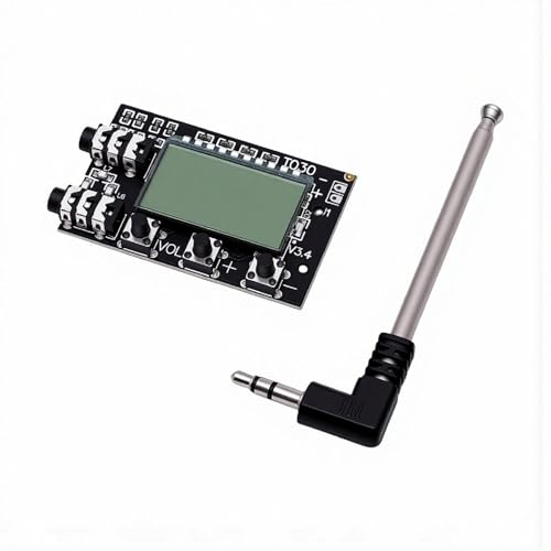 Módulo transmisor estéreo FM 76-108 MHz MCU PLL con antena para transmisión de audio estable 4