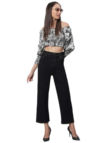 Image of KOTTY Women's Regular Fit Jeans - Slim Through Hip with Straight Leg Design