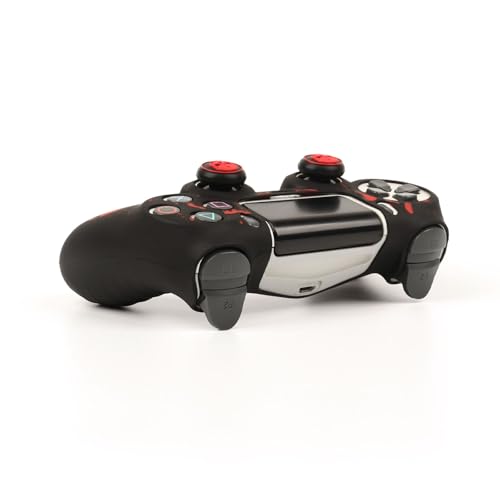 Image of RALAN Skull HeadDesign Controller Skin Cover with 2 Thumb Grips Compatible with PS4 /Playstation 4 Slim /Pro Controller