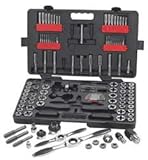 Tap/Die Set Carbon 114 PC #4-3/4 M3-M18