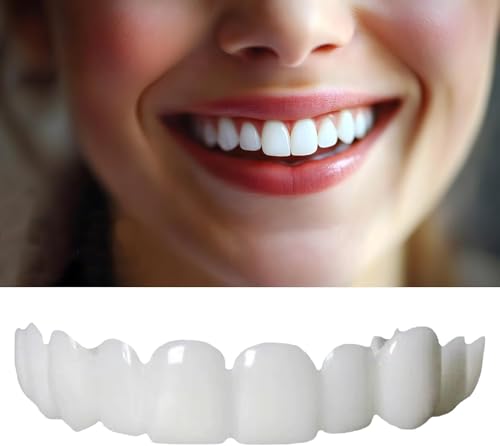 Image of 2 Pairs Temporary Smile Support Adjustable for All Genders, Top and Bottom, Temporarily Adjustable for Men and Women, Regain Confidence
