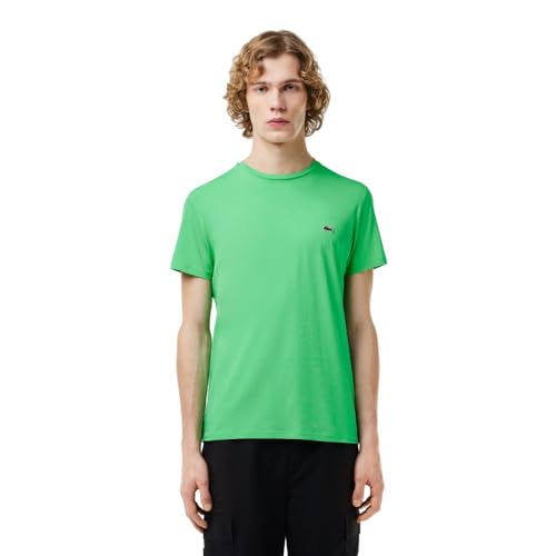 Image of Lacoste Men's Short Sleeve Pima Jersey Crew Neck Tee