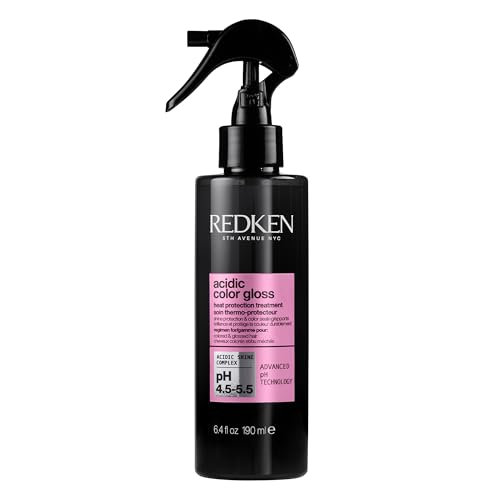REDKEN - Leave In Acidic Color Gloss - Spray Thermoprotecteur Sans Rinçage - Hydrate, Démêle & Protège de la Chaleur - Cheveux 13x Plus Doux - 6x Plus d'Hydratation - Cheveux Colorés - 190 ml