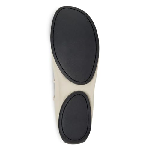 Women's Lace-Up Ballet Flats Leather Round Toe Ballerina Shoes Comfortable Slip-On Loafers Casual Work Flat Pumps for Office Vacation Shopping4