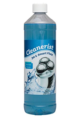 Cleanerist | 1L Scherkopfreiniger Nachfüllflüssigkeit für Philips Quick Clean Kartuschen (z.B. Series 3/5/7/9000) – Ersatz zum Nachfüllen von 10 Reinigungskartuschen (CC13/CC16) für Rasierer-Station