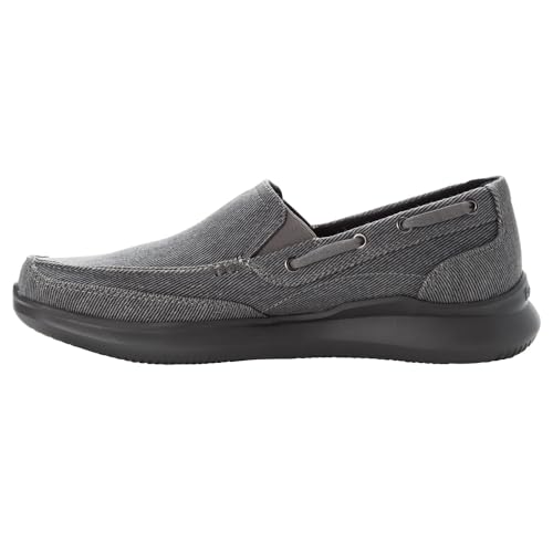 Image of Propet Mens Viasol Slip On Casual Shoes - Grey
