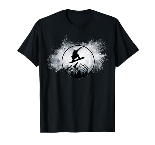 Snowboard Snow Cloud Big Air Snowboarder Snowboarding T-Shirt