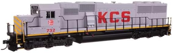 Walthers Mainline 910-9766 HO Scale EMD SD60 Spartan Cab - Standard DC - Kansas City Southern #732