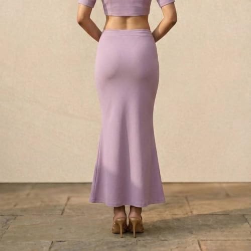 Image of Women's Saree Shapewear - Slim Fit Stretchable Petticoat for Sarees | Comfortable Waistband | Body Shaping Underskirt
