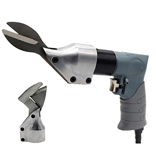 Tijeras de aire neumáticas industriales, cortador de cizallas de metal resistente para hoja de hierro Azulejo de acero al carbono Aleación de aluminio Herramienta de corte de malla inoxidable, Tijer