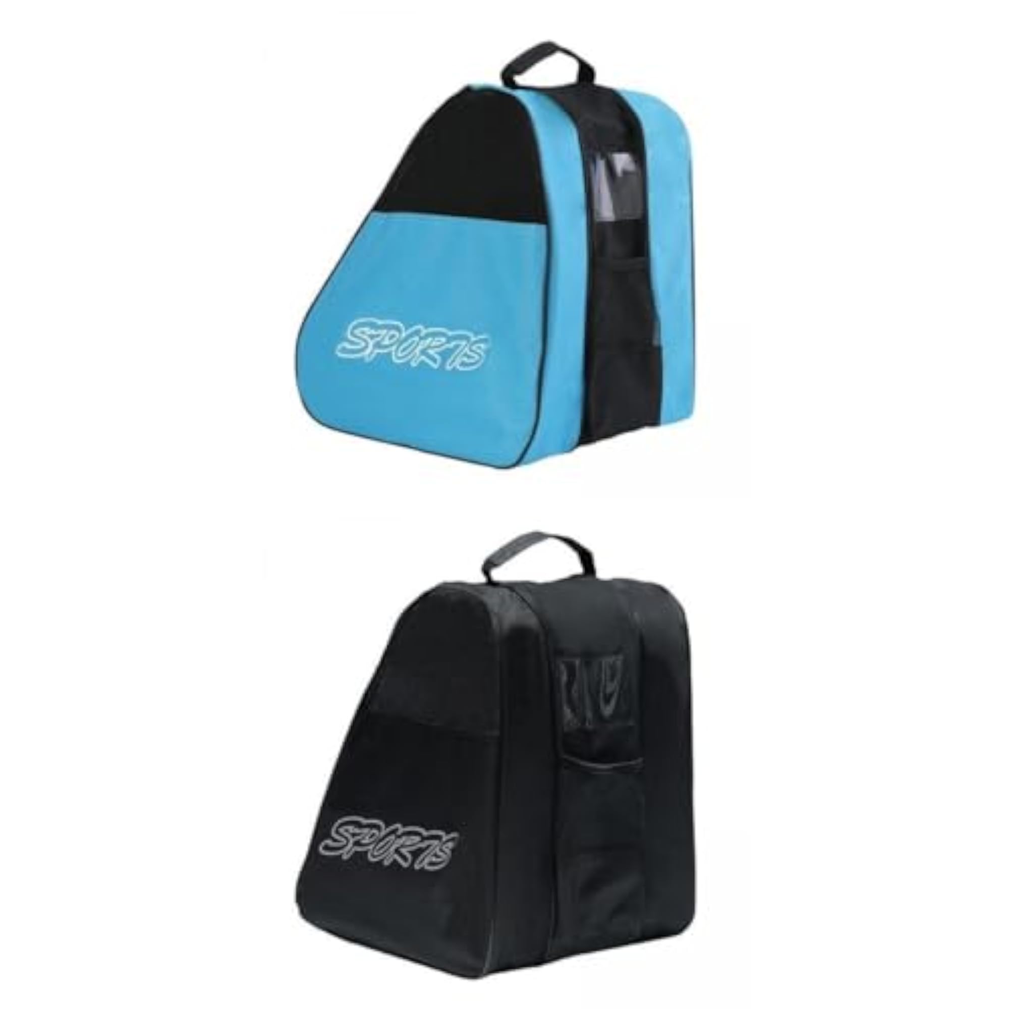 2Pcs Skating Shoes Bag, Breathable Skates Bag
