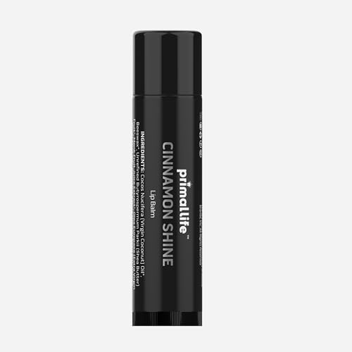 Best Lip Pump Gloss for Women Over 50: Fuller, Younger-Looking Lips Without Fillers 12 Primal Life Organics - Lip Balm, Hydrating Lip Care with Shea Butter, Beeswax, Coconut Oil, All-Day Moisturizing (Cinnamon) (Non-Tinted, 0.15 Ounce (Pack of 1))