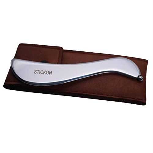 Image of STICKON Gua Sha Massage Tool Stainless Steel Gua Sha Scraping Massage Tools IASTM Tools Great Soft Tissue Mobilization Tool(STICKON-20)