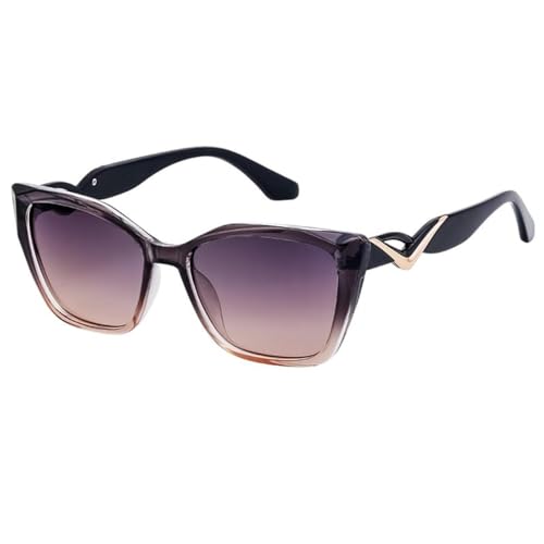 Lunettes de soleil surdimensionnées MUTYNE œil de chat pour femmes et hommes protection UV