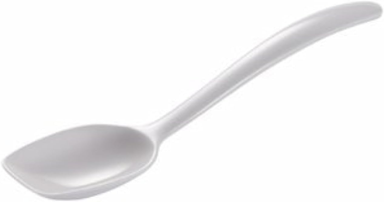 Gourmac Mini White Melamine Spoon, Set of 2 by Gourmac