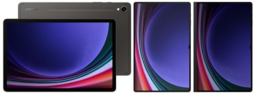 Image of Samsung Galaxy Tab S9 Ultra, RAM 12 GB, ROM 256 GB Expandable, S Pen in-Box, Wi-Fi Tablet, Gray with S9 Ultra Screen Protector, Transparent & S9 Ultra Privacy Screen, Black