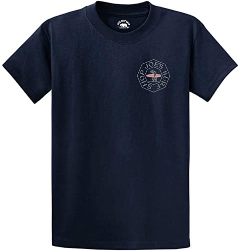 JOES SURF SHOP Men's Walking Bear Logo Heavy Cotton Tees. Reg, Big and Tall2