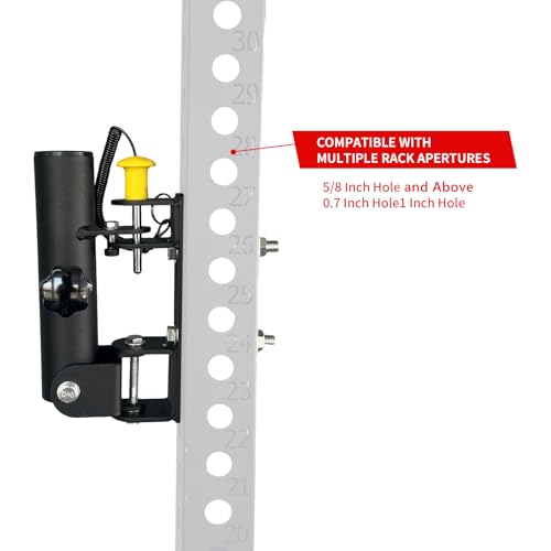 Base de mine terrestre barre en T MARLANG fixation rack musculation 50mm - 3