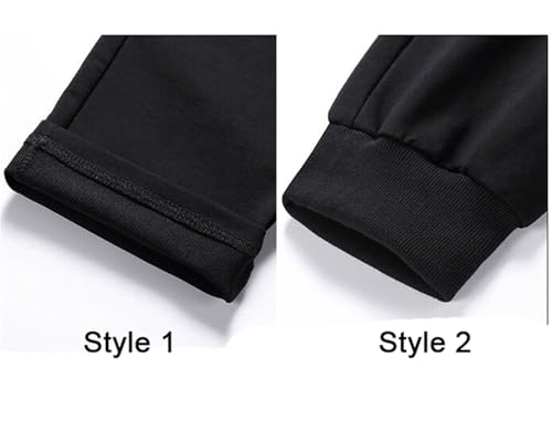 Men's Active Athletic Workout Jogger Sweatpants with Zipper Pocket and Drawstring4