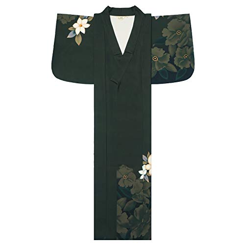 BAcion BAcion Kimono Tradicional de Estilo japonés for Mujer, Bata de Color Verde, Vestido de fotografía, Ropa de Cosplay, Ropa for Actuar (Color : Only Kimono, Size : M (166-170cm))