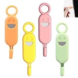 Zwenjuan Extractor de Tarjeta SIM,4 Piezas Pin de Expulsión,Bandeja de Tarjeta Sim,Abridor de Bandeja SIM Compatible Smartphones,Herramienta de extracción de Tarjetas SIM