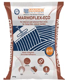 Marmo Solutions Marmo Flex Eco | Adhesive for fixing ceramic tile | 20 KG (White)