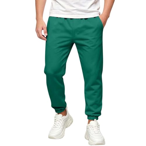 Boys Jogger Pants Casual Solid Tapered Elastic Waist Athletic Sweatpants - image 1