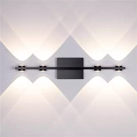 See full amazon price history chart for FILLISKA® LED Luxurious Indoor UP/Down Wall Light Warm White, Shockproof & Rustproof Alluminium Body (4 Up & 4 Down Luxurious Black) FILLISKA® LED Luxurious Indoor UP/Down Wall Light Warm White, Shockproof & Rustproof Alluminium Body (4 Up & 4 Down Luxurious Black) (B0BV36KCZQ) Amazon Price History, Amazon Price Tracker