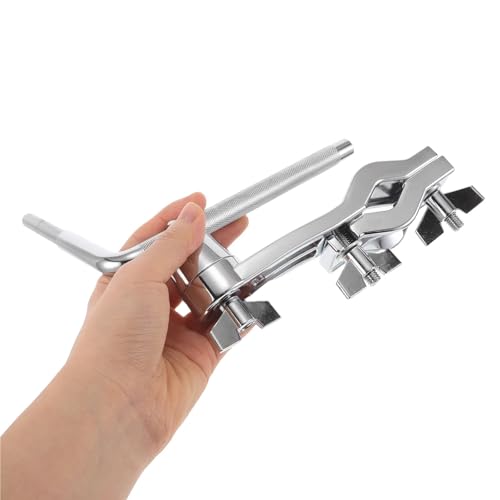 Soporte multifuncional para batería con clamp ajustable para cowbell miniatura 3