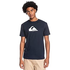 Quiksilver Young Mens Comp Logo Ss T-Shirt (Pack of 1)