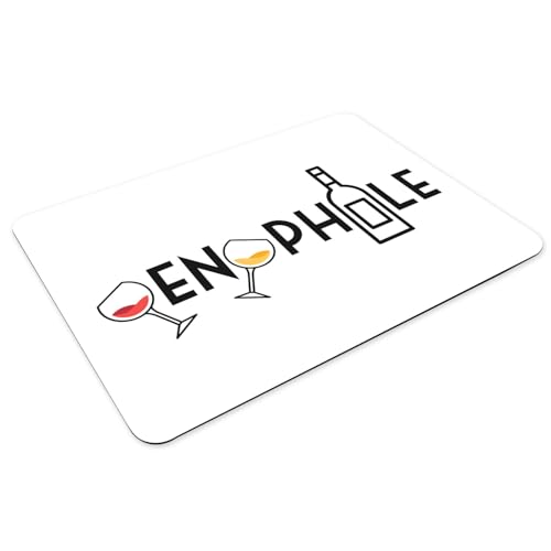 Set de table Bordeaux grand format en caoutchouc de qualité supérieure - 3