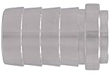 ICT Billet 1.0' Aluminum Weld Barb - Weldable Fitting Nipple 1' Hose AN617-16