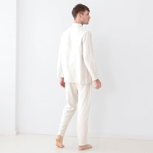 Simple&Opulence Men's Pajamas Sets Loungewear Nightwear Sets,Soft and Breathable3