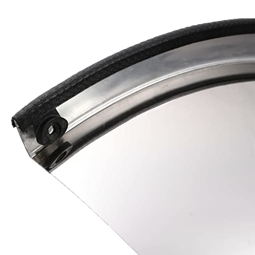 Espejos de tráfico convexos de 30cm acrílicos para control de puntos ciegos 4