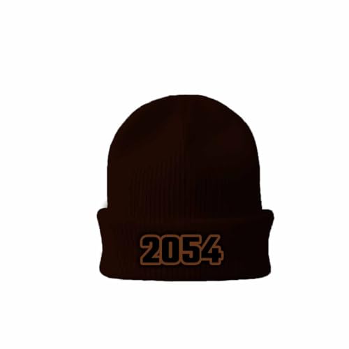 Beanie marron 2054 Year : fini les oreilles gelées grâce au bonnet à revers