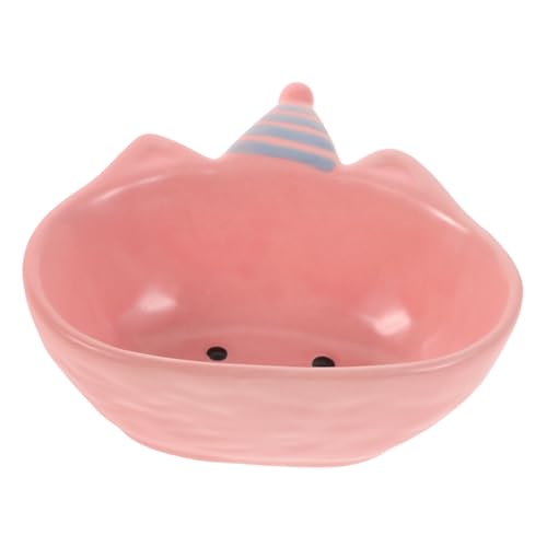 OKUMEYR Cute Sauce Bowl Mini Pie Pan Ceramic Pig Lover Present for Girls Versatile Sauce Dishes for Kitchen