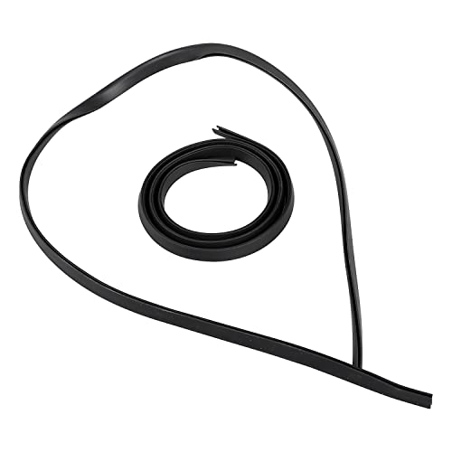 Image of 2X 31.9 inch Black Batwing Inner Fairing Trim Seal Extrusion Fits for Harley Touring Electra Glide FLHT, FLHTC, and FLHTCU Street Glide FLHX 1996-2023