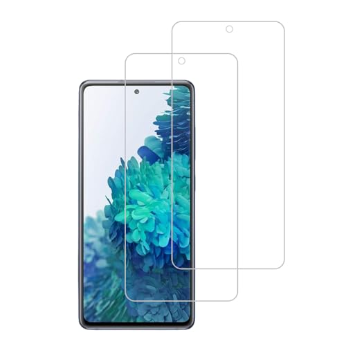 ENGFYADSY Screen Protector for Samsung Galaxy S20 FE Tempered Glass Film 9H Hardness Scratch Resistant HD Clear[2-Pack]