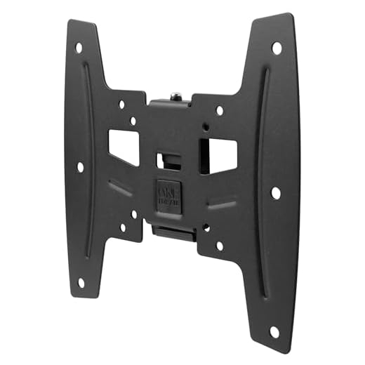 One For All TV Bracket – Fixed Wall Mount – Screen size 19-42 Inch - For All types of TVs (LED LCD Plasma) – Max Weight 50kgs – VESA 75x75 to 200x200 - Free Toolbox app – Black – Solid Line - WM4211