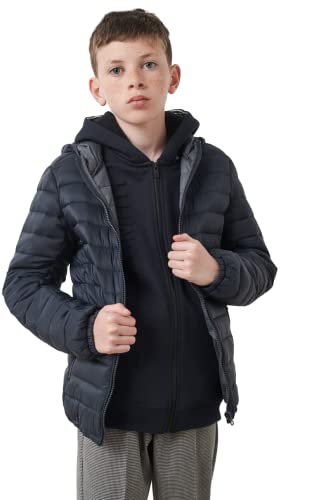 Teddy Smith BLIGHTER JR - Blouson - Garçon -Bleu - (152 cm) Taille 14 ans