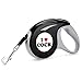 I Love Cock Dog Leash Retractable 10 ft with Anti-Slip Handle for Small Pet