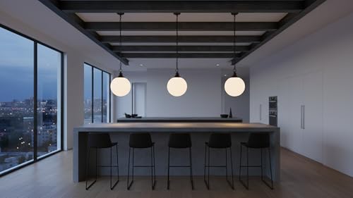 Image of Aspen Creative 21052-11, Indoor Pendant Light Kit, 6' SPT-1 Black Wire / 5' Steel Chain. Socket Cup: 3-1 /8 inch W x 1-5 /8 inch H Suitable: 11-1 /2 inch D. to 16 inch D. Pendant Shade. Oil Rubbed Bronze.1 Pack