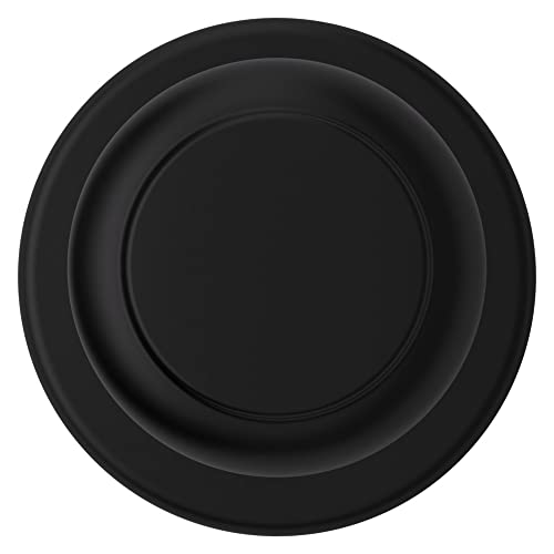Image of Kwikset Cove Interior Passage Door Knob, Handle for Closet and Hallway Doors, Non-Locking Doorknob, Matte Black (Pack of 4)